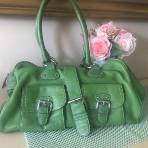 The Limited Leather Satchel